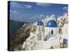 Oia, Santorini, Cyclades Islands, Greek Islands, Greece-Hans Peter Merten-Stretched Canvas