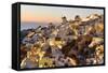 Oia,Santorini, Kyclades,South Aegean, Greece,Europe-Christian Heeb-Framed Stretched Canvas