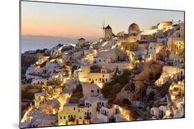 Oia,Santorini, Kyclades,South Aegean, Greece,Europe-Christian Heeb-Mounted Photographic Print