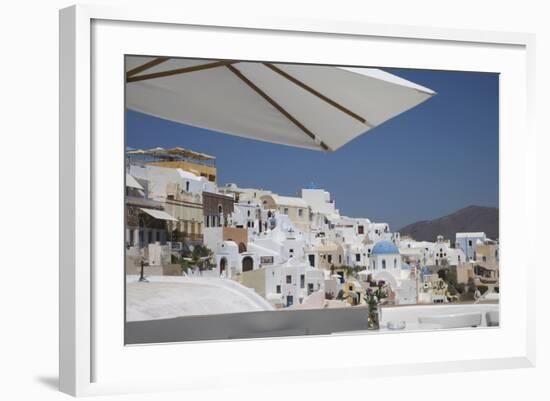 Oia, Santorini (Thira), Cyclades, Greek Islands, Greece, Europe-Angelo Cavalli-Framed Photographic Print