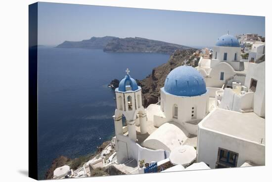 Oia, Santorini (Thira), Cyclades, Greek Islands, Greece, Europe-Angelo Cavalli-Stretched Canvas