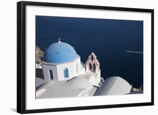 Oia, Santorini (Thira), Cyclades, Greek Islands, Greece, Europe-Angelo Cavalli-Framed Photographic Print