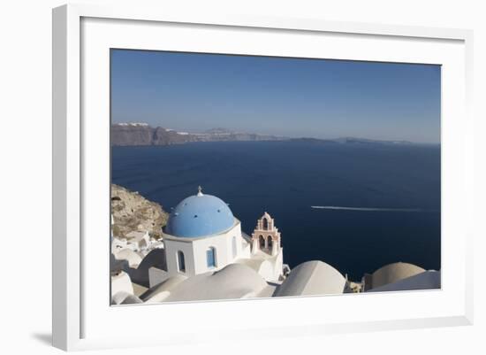 Oia, Santorini (Thira), Cyclades, Greek Islands, Greece, Europe-Angelo Cavalli-Framed Photographic Print