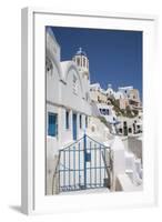 Oia, Santorini (Thira), Cyclades, Greek Islands, Greece, Europe-Angelo Cavalli-Framed Photographic Print