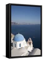 Oia, Santorini (Thira), Cyclades, Greek Islands, Greece, Europe-Angelo Cavalli-Framed Stretched Canvas