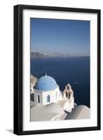 Oia, Santorini (Thira), Cyclades, Greek Islands, Greece, Europe-Angelo Cavalli-Framed Photographic Print