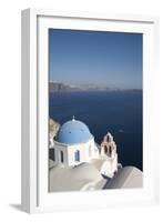 Oia, Santorini (Thira), Cyclades, Greek Islands, Greece, Europe-Angelo Cavalli-Framed Photographic Print