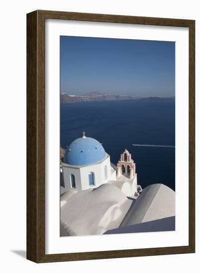 Oia, Santorini (Thira), Cyclades, Greek Islands, Greece, Europe-Angelo Cavalli-Framed Photographic Print