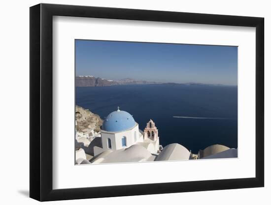 Oia, Santorini (Thira), Cyclades, Greek Islands, Greece, Europe-Angelo Cavalli-Framed Photographic Print