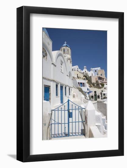 Oia, Santorini (Thira), Cyclades, Greek Islands, Greece, Europe-Angelo Cavalli-Framed Photographic Print