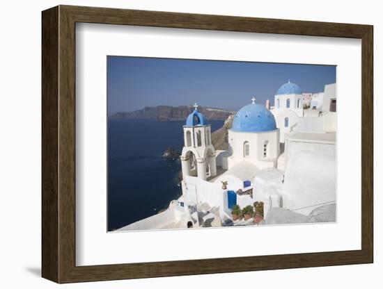 Oia, Santorini (Thira), Cyclades, Greek Islands, Greece, Europe-Angelo Cavalli-Framed Photographic Print