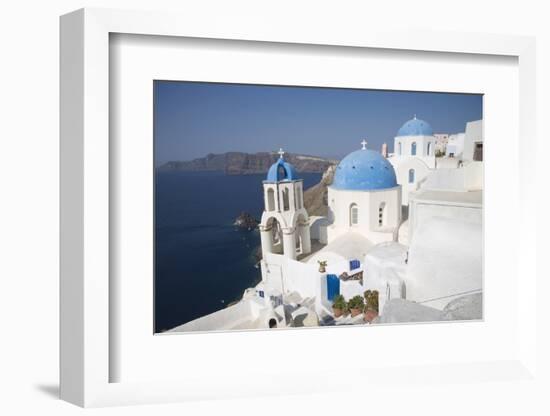 Oia, Santorini (Thira), Cyclades, Greek Islands, Greece, Europe-Angelo Cavalli-Framed Photographic Print