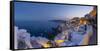 Oia, Santorini (Thira), Cyclades Islands, Greece-Jon Arnold-Framed Stretched Canvas