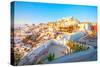 Oia Santorini-Little_Desire-Stretched Canvas