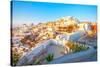 Oia Santorini-Little_Desire-Stretched Canvas