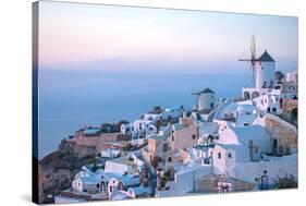 Oia Santorini-Little_Desire-Stretched Canvas