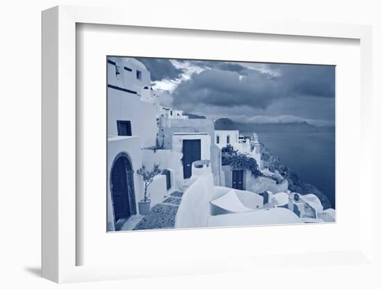 Oia, Santorini.-rudi1976-Framed Photographic Print