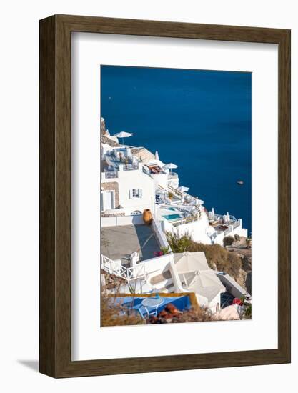 Oia Santorini-Little_Desire-Framed Photographic Print