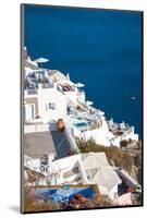 Oia Santorini-Little_Desire-Mounted Photographic Print