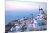 Oia Santorini-Little_Desire-Mounted Photographic Print