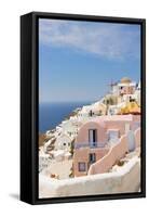 Oia, Traditional Greek Village-neirfy-Framed Stretched Canvas
