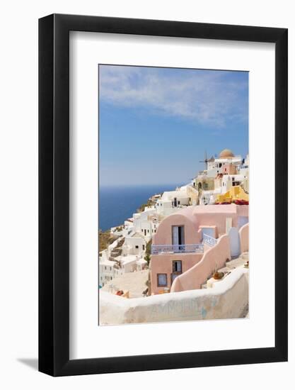 Oia, Traditional Greek Village-neirfy-Framed Photographic Print