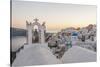 Oia, View of the Village-Guido Cozzi-Stretched Canvas