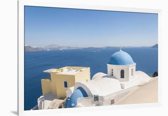 Oia, View of the Village-Guido Cozzi-Framed Photographic Print