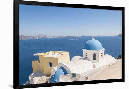 Oia, View of the Village-Guido Cozzi-Framed Photographic Print