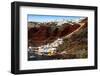 Oia Village of Santorini Island in Greece-karapas-Framed Photographic Print