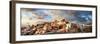 Oia Village, Santorini on Sunset-Maugli-l-Framed Photographic Print