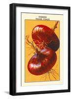 Oignon Rouge Fonce-null-Framed Art Print