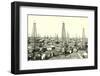 Oil Boom Town-Found Image Press-Framed Photographic Print