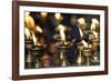 Oil (butter) lamps burning in Hindu temple, Kathmandu, Nepal, Asia-Godong-Framed Photographic Print