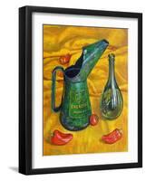 Oil Can with Red , 2017-Tilly Willis-Framed Giclee Print