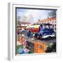 Oil Delivery-null-Framed Giclee Print