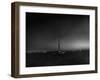 Oil Derricks at Dusk-null-Framed Photographic Print