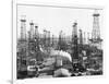 Oil Derricks in California-null-Framed Photographic Print