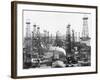 Oil Derricks in California-null-Framed Photographic Print