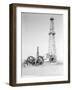 Oil Derricks in Field-Philip Gendreau-Framed Photographic Print