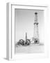 Oil Derricks in Field-Philip Gendreau-Framed Photographic Print