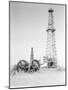 Oil Derricks in Field-Philip Gendreau-Mounted Photographic Print