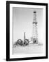 Oil Derricks in Field-Philip Gendreau-Framed Photographic Print