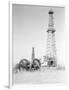 Oil Derricks in Field-Philip Gendreau-Framed Photographic Print