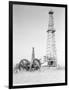 Oil Derricks in Field-Philip Gendreau-Framed Photographic Print
