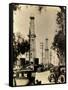 Oil Derricks-null-Framed Stretched Canvas