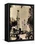 Oil Derricks-null-Framed Stretched Canvas