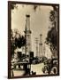 Oil Derricks-null-Framed Photographic Print