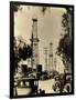 Oil Derricks-null-Framed Photographic Print