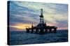 Oil Drilling Rig-null-Stretched Canvas